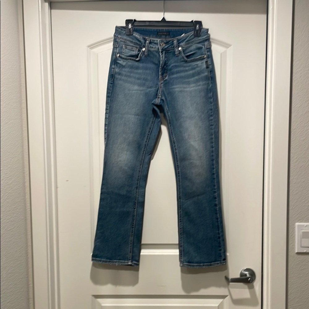Silver Jeans Women's Slim Boot Cut Denim. Very stretchy.